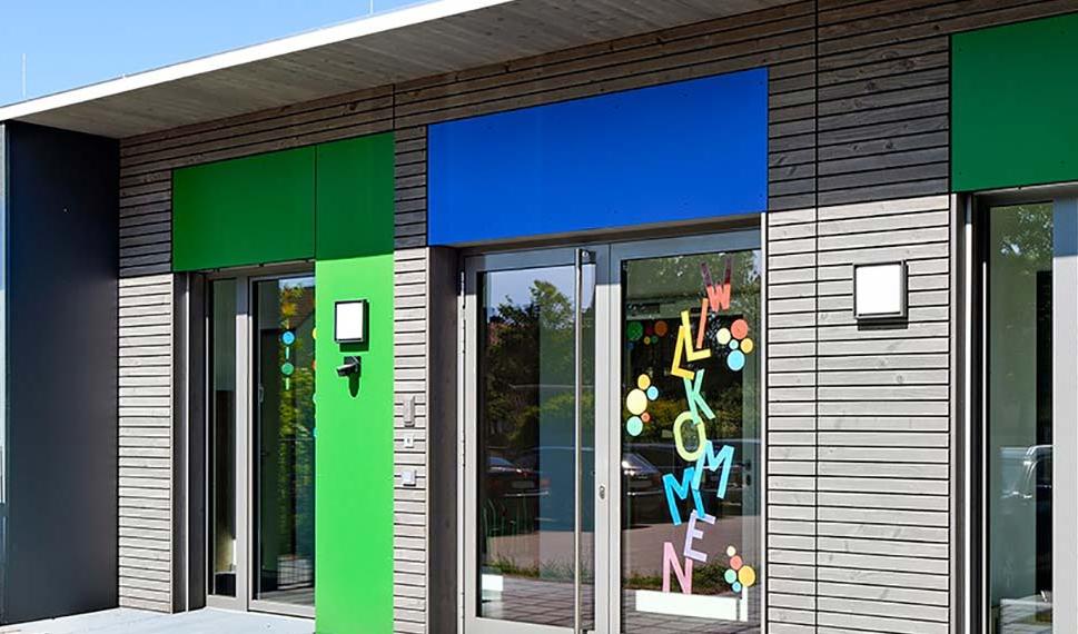 Slider Haus Kinder und Familien