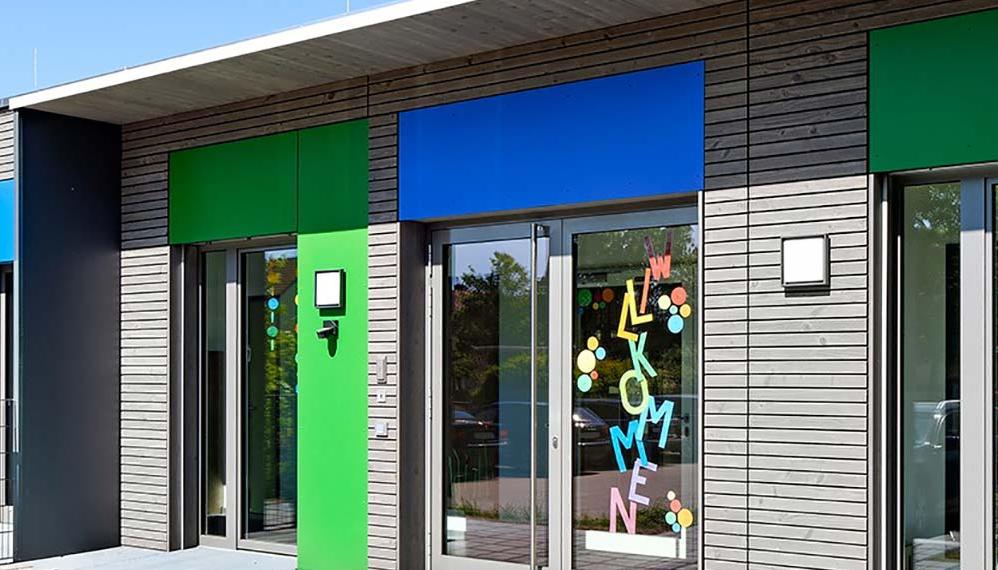 Slider Haus Kinder und Familien