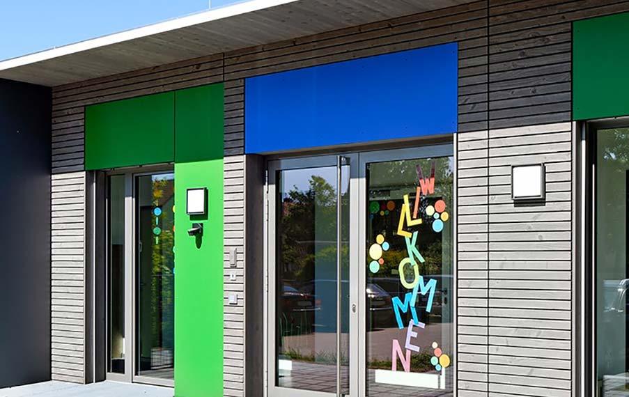 Slider Haus Kinder und Familien